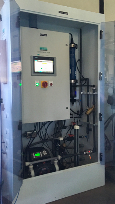 image of PAMS Water Quality Profile Analysis and Monitoring System integrated for use with the Water Selector Reservoir Withdrawal Management System