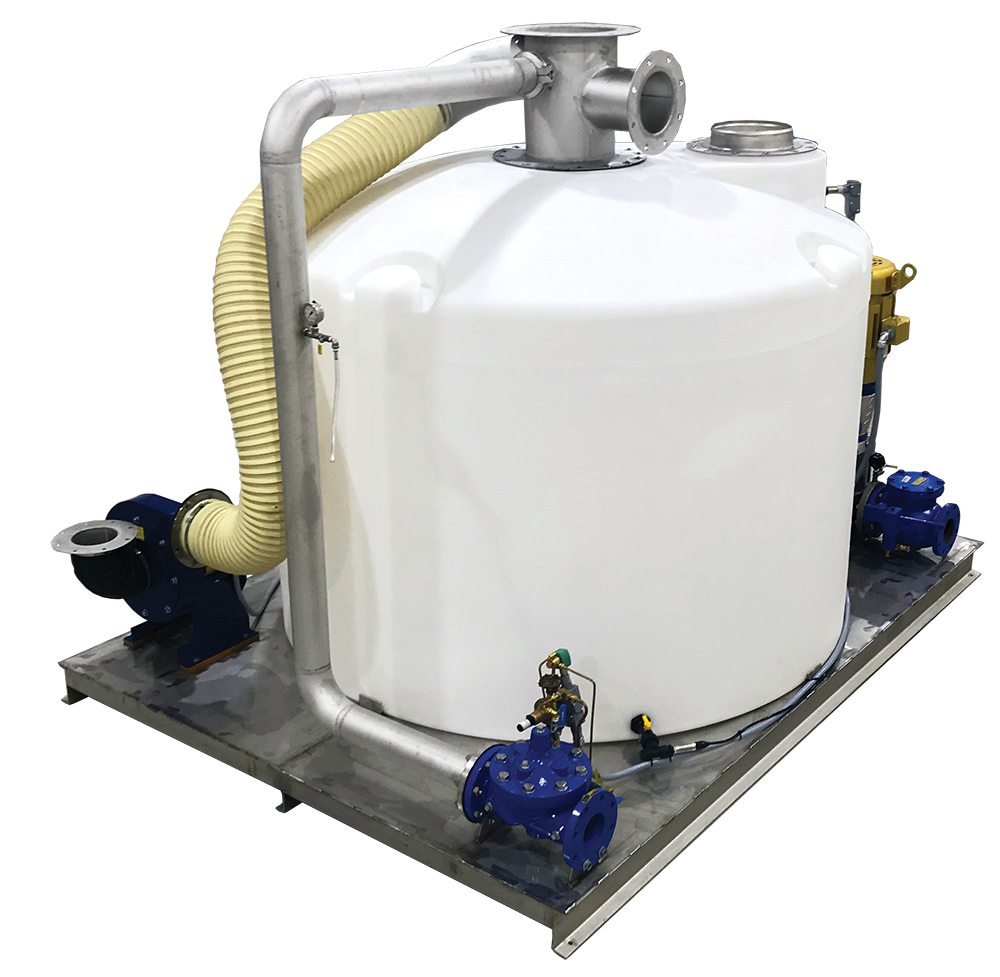image showing the GridBee® SN Series Skid Mounted Trihalomethane Removal System