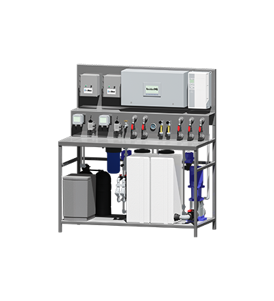 image drawing of Medora Corporation's ResidualHQ© Disinfectant Control System.